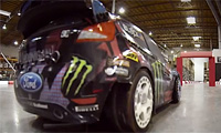 HPI Micro RS4 Ken Block Gymkhana - video