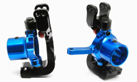 Team Associated: zwrotnice i c-huby dla modeli 1:8